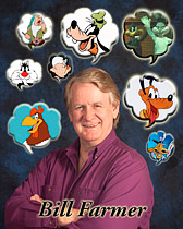 Bill Farmer and Characters